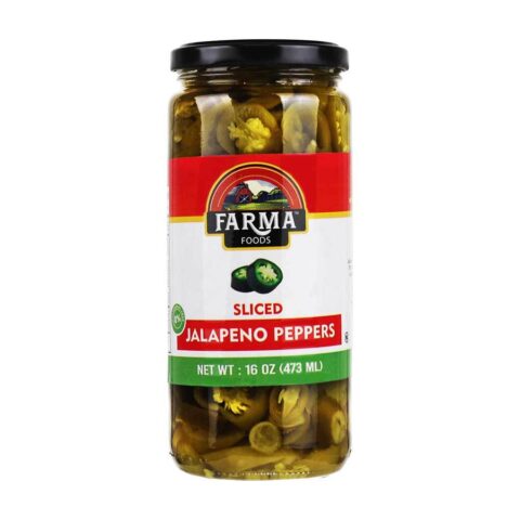Sliced Jalapeno Peppers 16 Oz