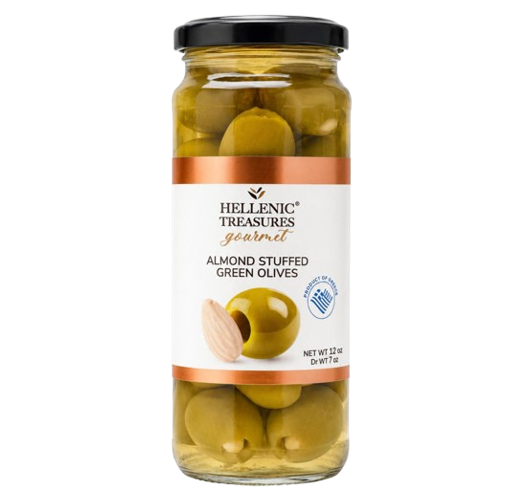 Almond Stuffed Green Olives 12 Oz Website Photo