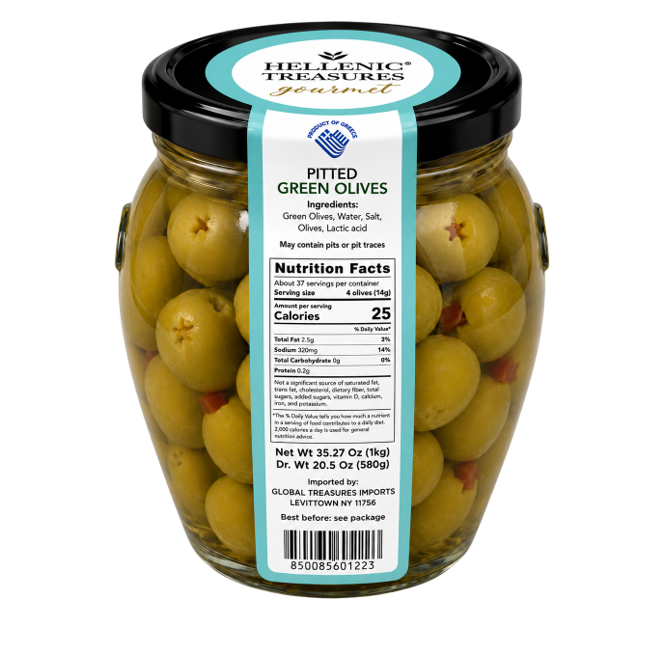 Pitted Green Olives Website Photo