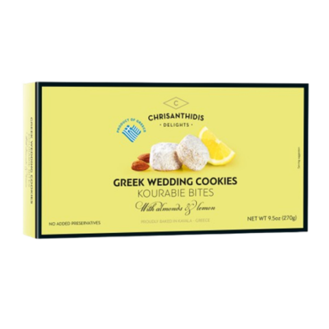 Almond & Lemon Kourabie Bites Website Photo Almond & Lemon Kourabie Bites Website Photo